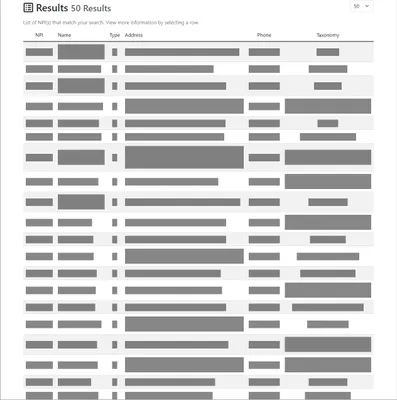 Loading next page of results