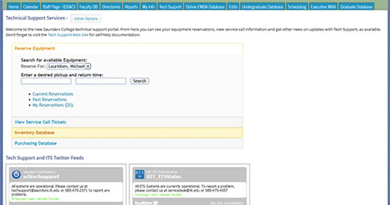 Homepage accordions