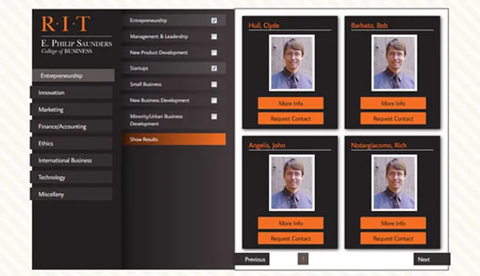 Subject expert catalog search