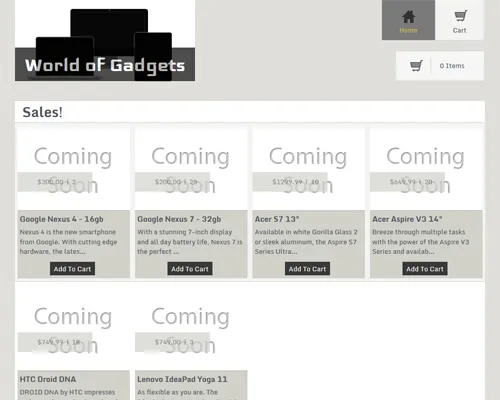 Shop Catalog